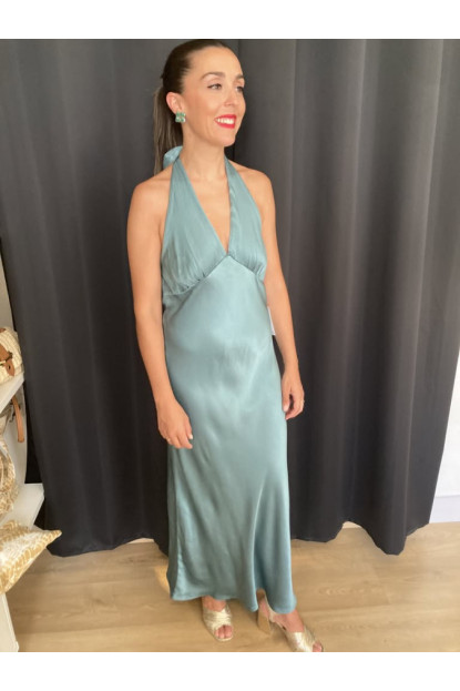6.32. Vestido satén espalda
