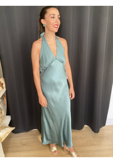6.32. Vestido satén espalda