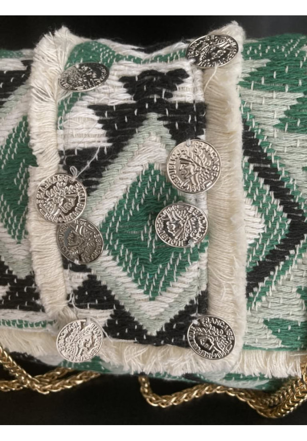 4.3. Bolso tweed monedas 