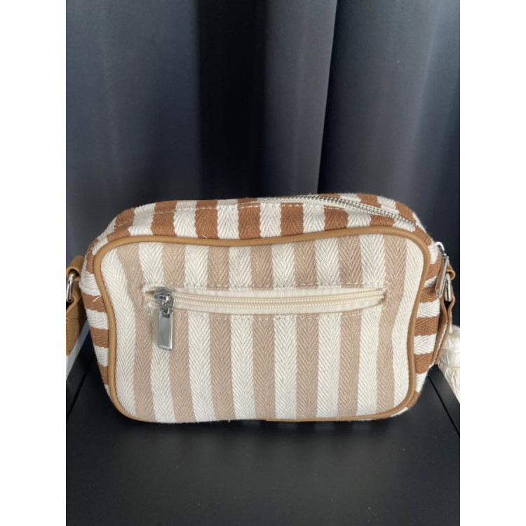 1115. Bolso mini rayas