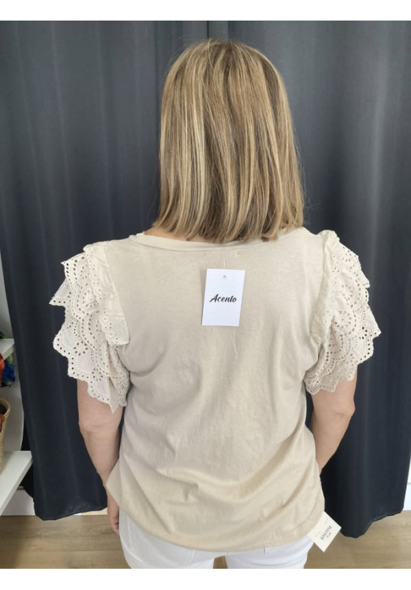 2.8. Camiseta volantes perforado