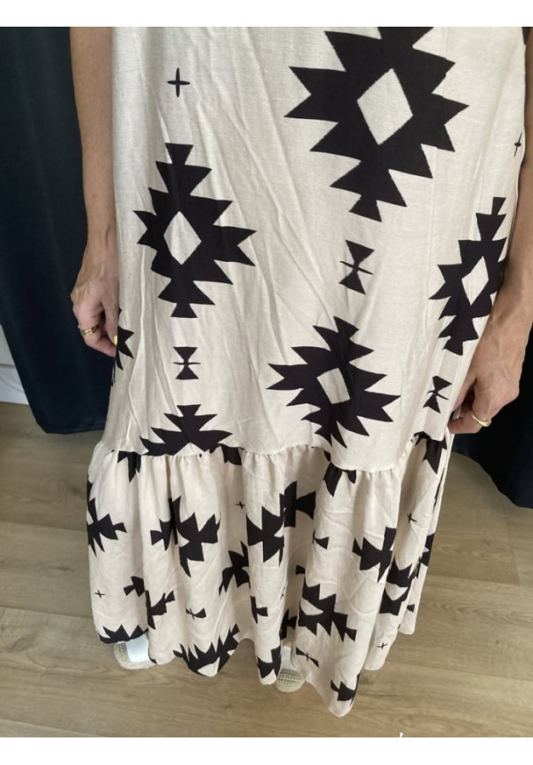 6.52. Vestido sisa estampado 
