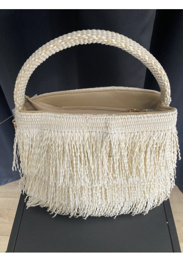 4.5. Bolso rafia flecos 