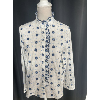 1.2. Camisa flowers bordados