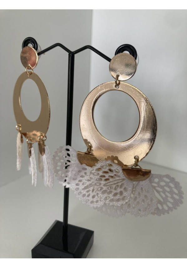 Pendientes aro detalles