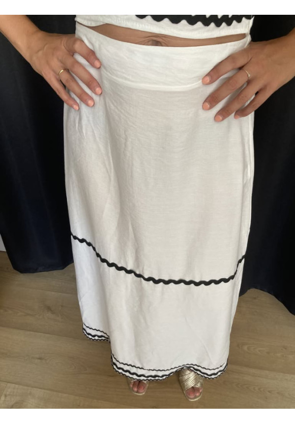 6.4. Conjunto top y falda zig zag