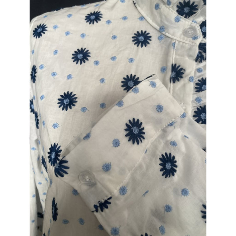 1.2. Camisa flowers bordados