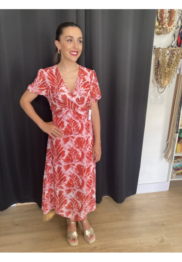4.4. Vestido estampado lazada