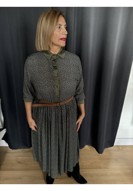 0076. Vestido topitos