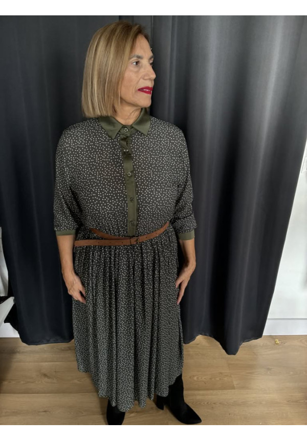 0076. Vestido topitos