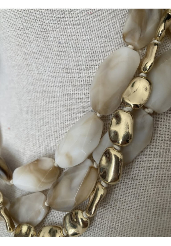 2.13. Collar piedras triple