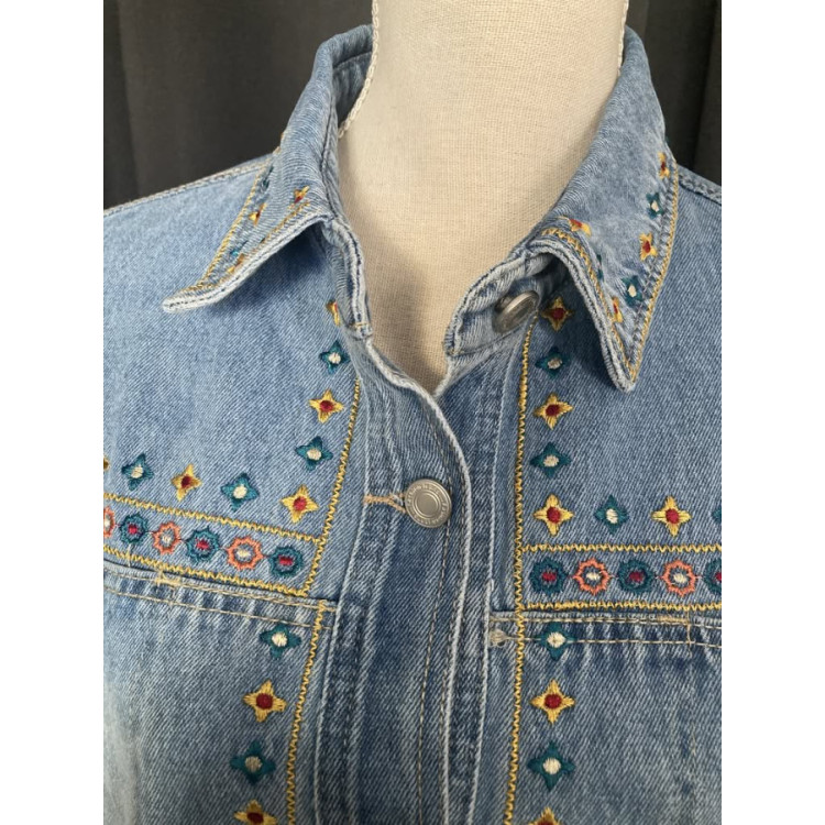 1.4. Chaqueta denim bordados