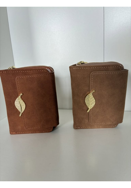 053. Cartera monedero hoja