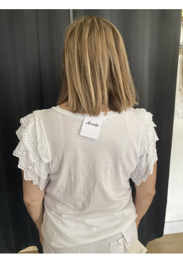 2.8. Camiseta volantes perforado