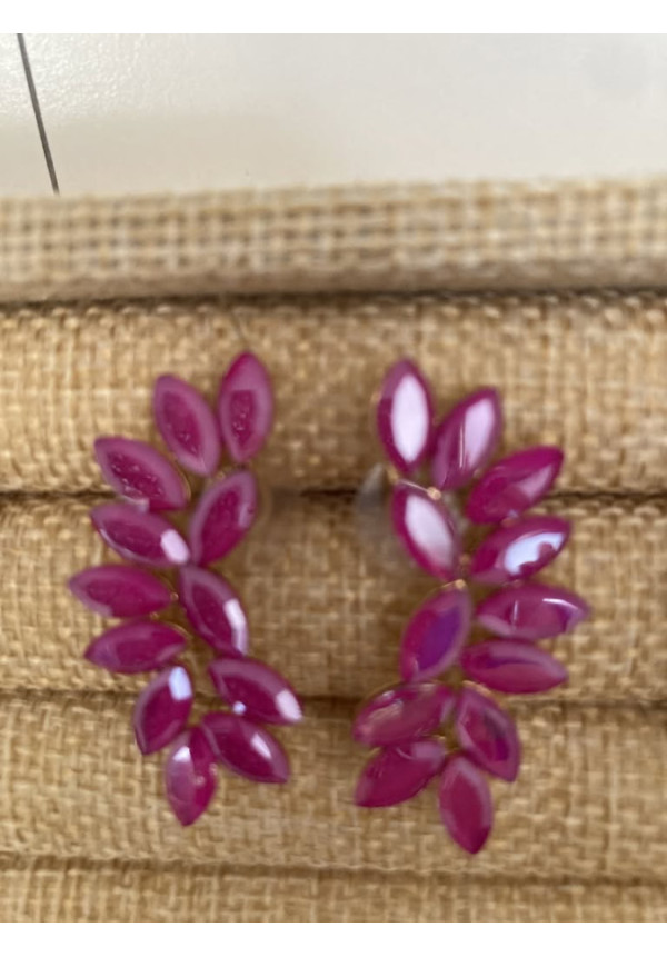 Pendientes hojas
