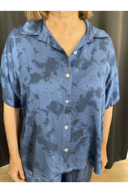 5.6. Blusa estamp abstracto satén