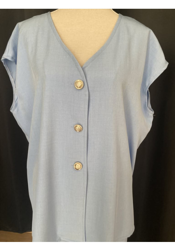 2.3. Conjunto chaleco botones