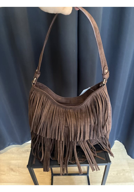 048. Bolso doble flecos