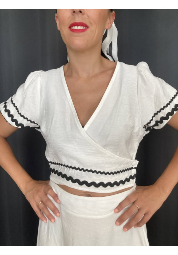 6.4. Conjunto top y falda zig zag