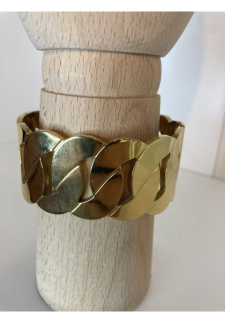 180. Brazalete trenzado grueso