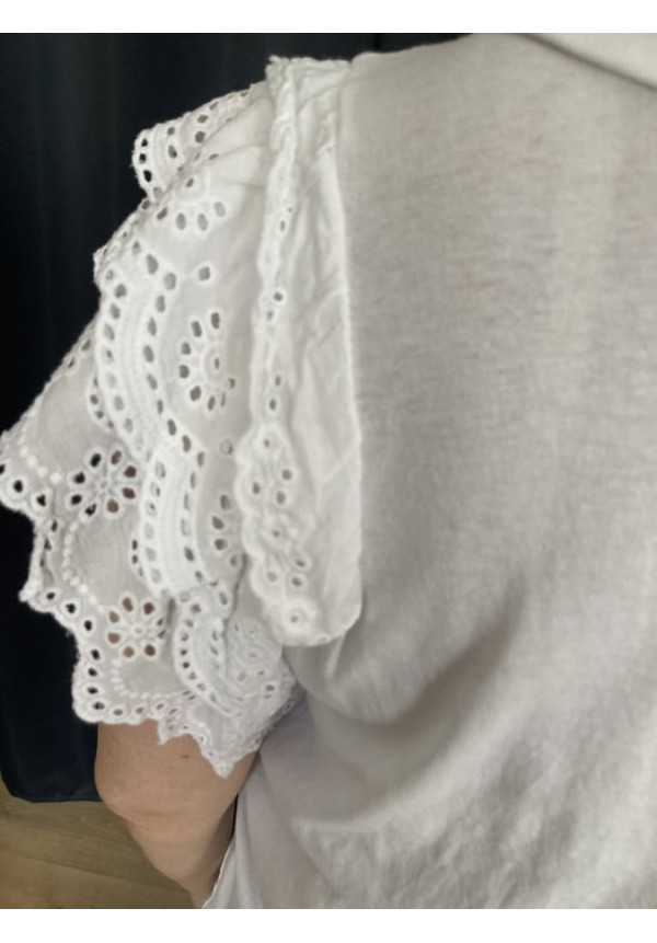 2.8. Camiseta volantes perforado