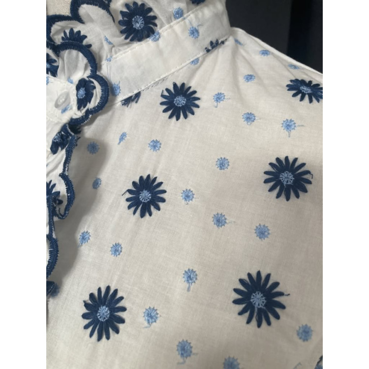 1.2. Camisa flowers bordados