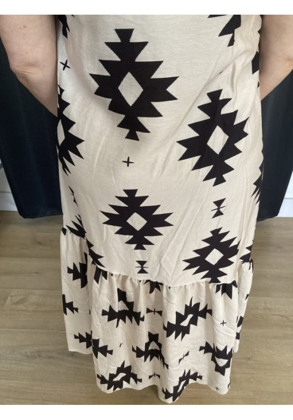 6.52. Vestido sisa estampado 