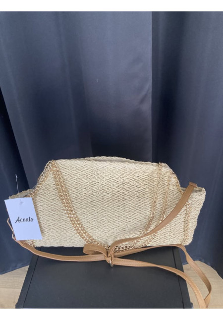 4.8. Bolso rafia cadena
