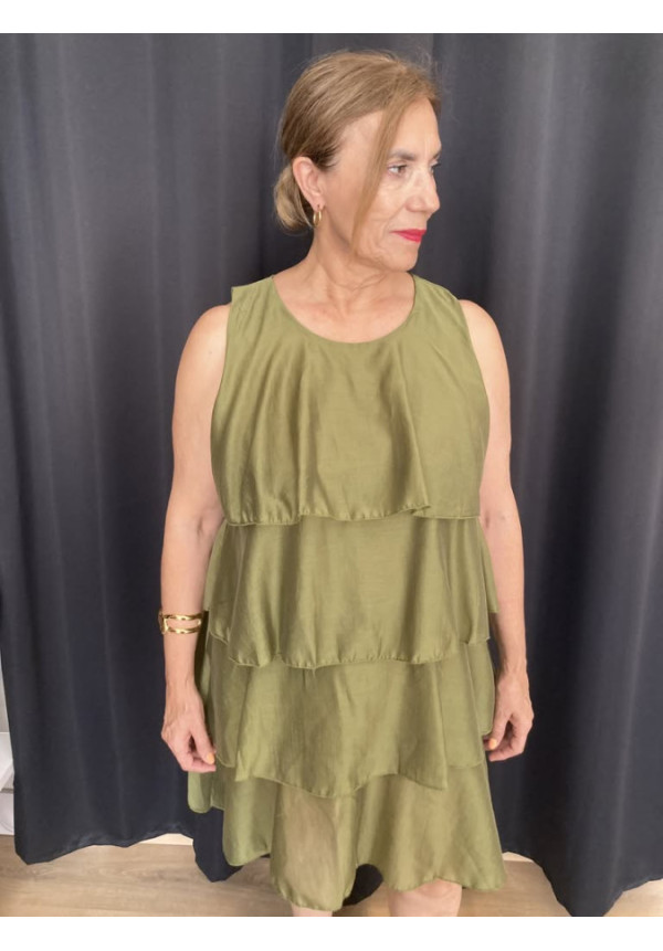 6.24. Vestido volantes short