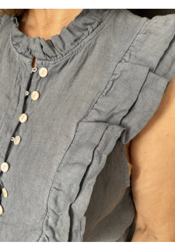 2.6. Camisa volantes lino