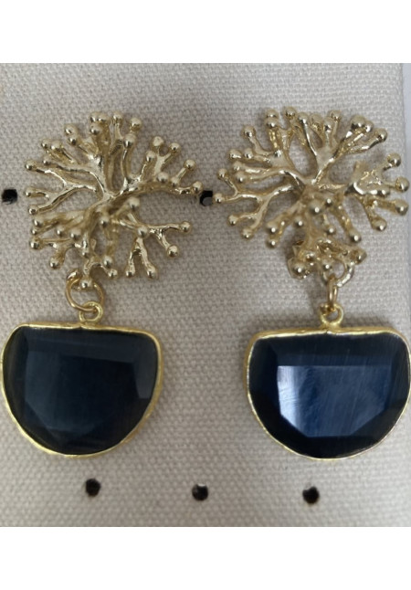 Pendientes coral