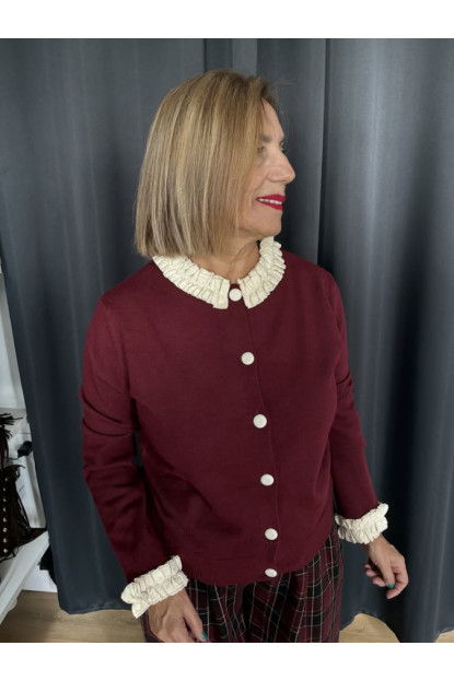 00106. Cárdigan cuello