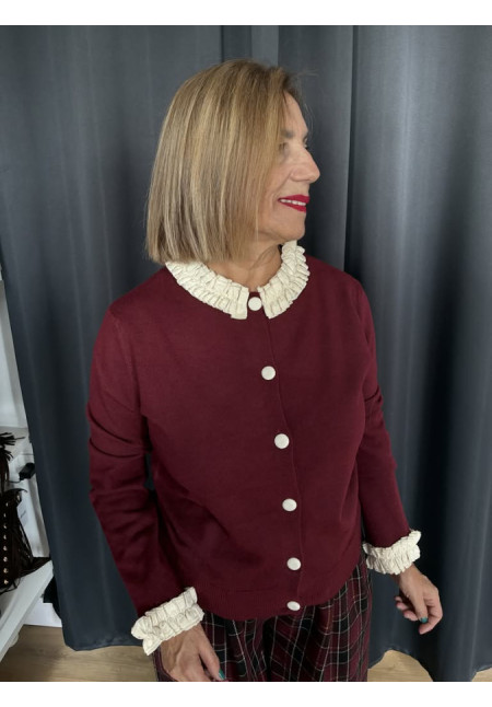 00106. Cárdigan cuello