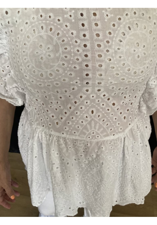 2.1. Blusa perforada 