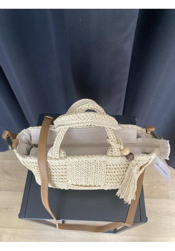 4.7. Bolso rafia cuadros
