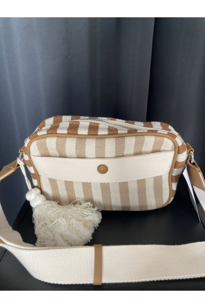 1115. Bolso mini rayas