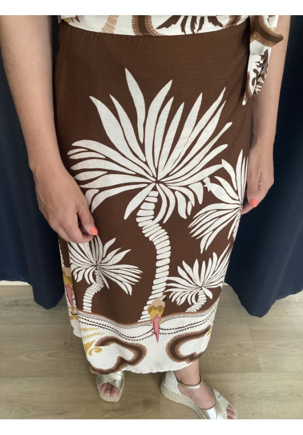 5.14 Conjunto falda+top estampado