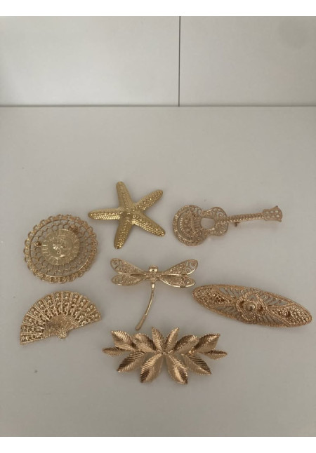 Broches metal