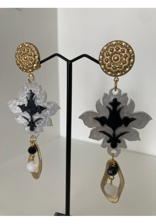 Pendientes flor de lis