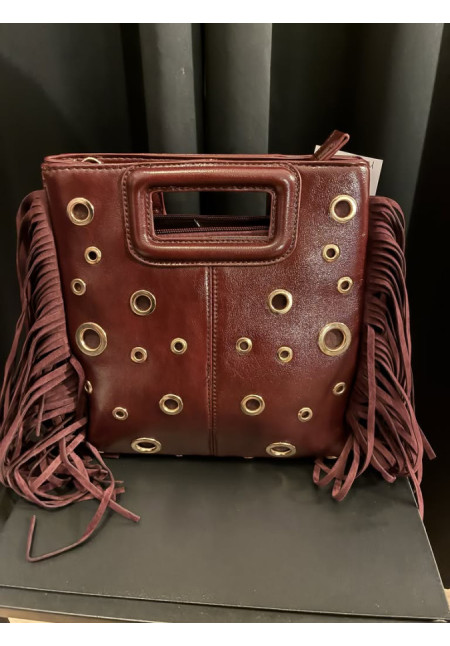 081. Bolso flecos y mini tachas