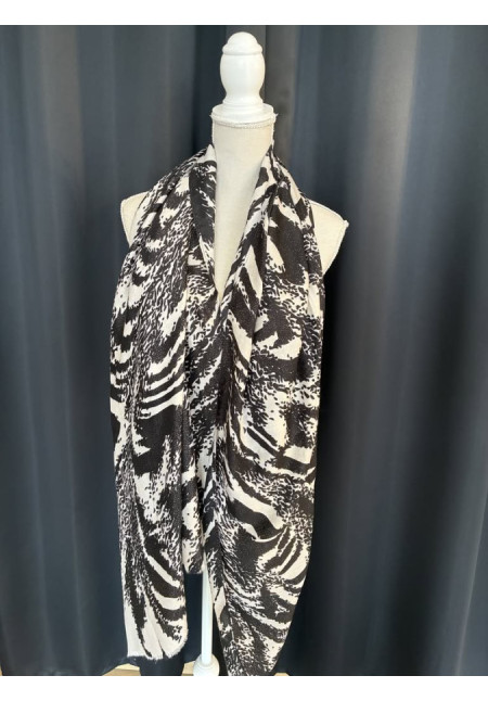 060. Fular estampado brillo