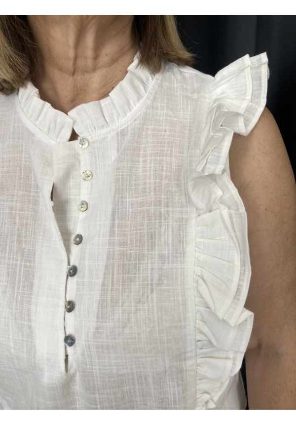 2.6. Camisa volantes lino