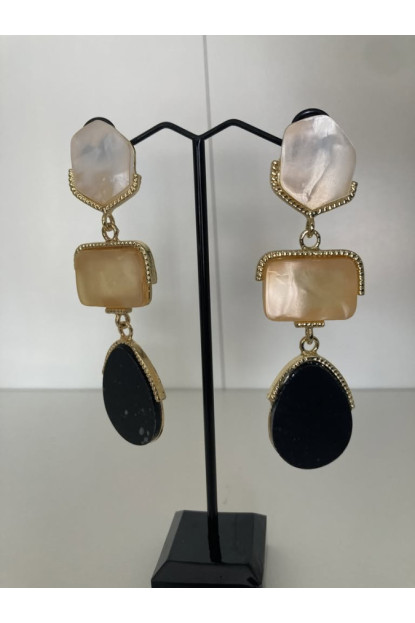 Pendientes piedras