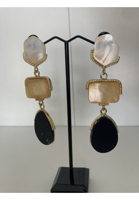 Pendientes piedras