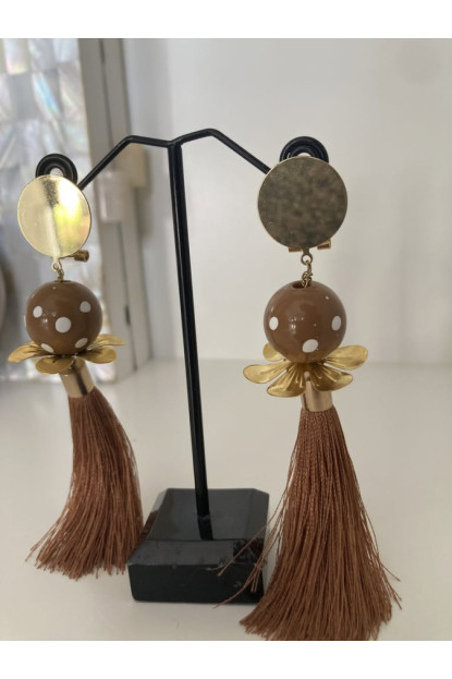 Pendientes fleco