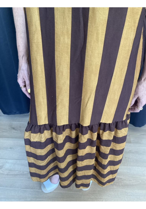 6.52. Vestido sisa estampado 