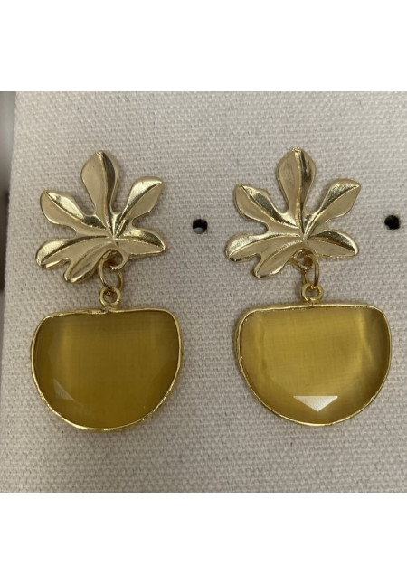 Pendientes hoja