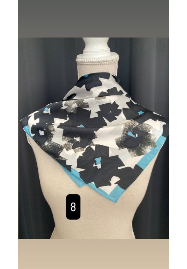 925-1. Pañuelo seda estampado