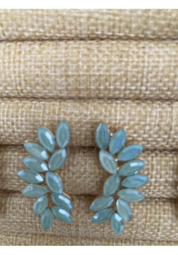 Pendientes hojas