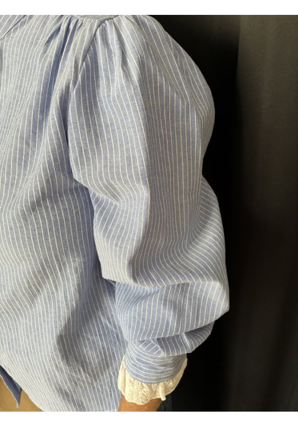04. Camisa rayas detalles